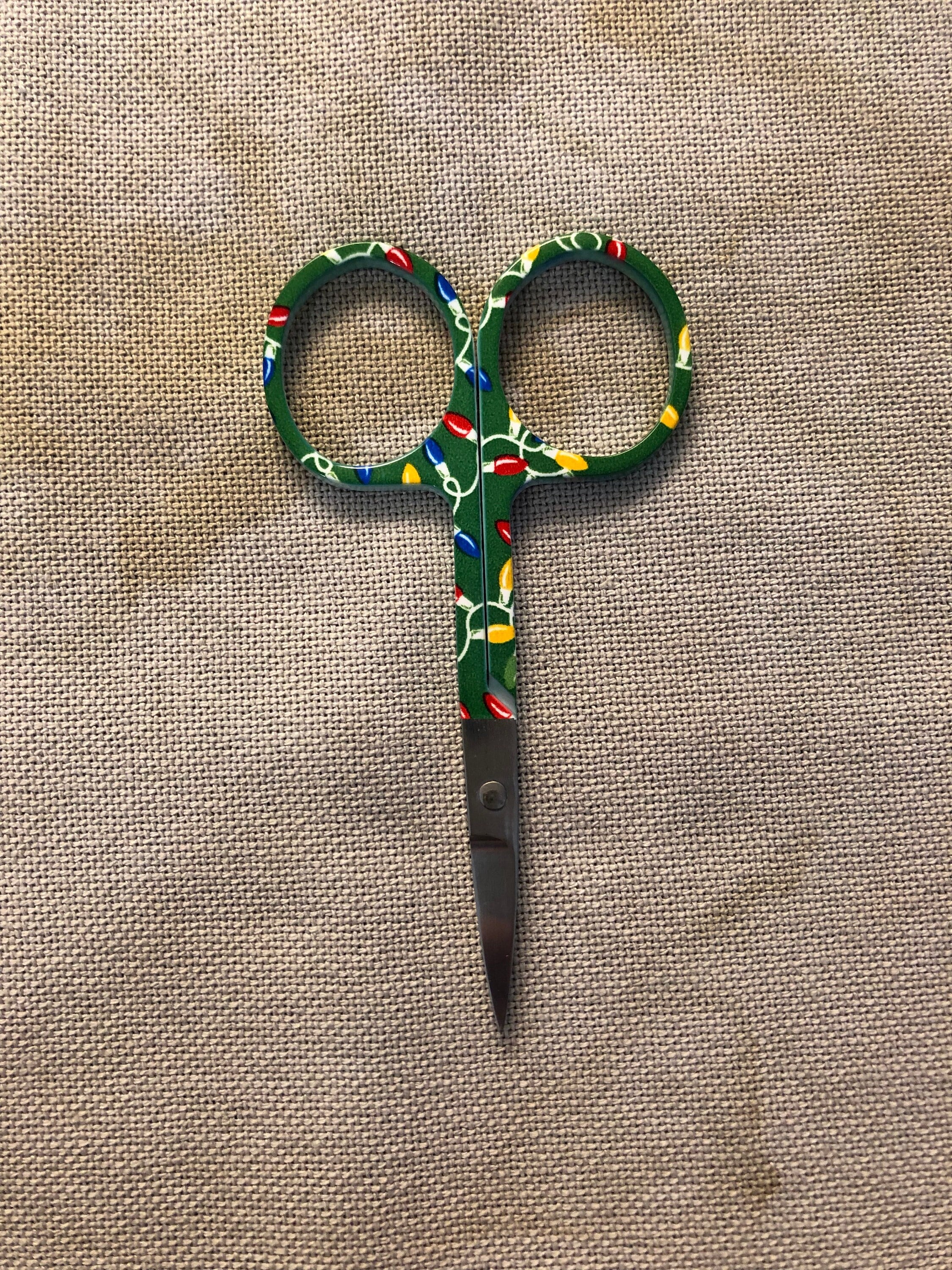 Gingerbread Embroidery Thread Scissors, Sewing Scissors, Christmas Scissors