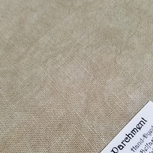 Parchment Lugana | Fiber on a Whim | Fat Quarter | Cross Stitch Fabric