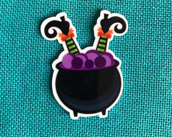 A Witch and Her Cauldron | Needle Minder | Cover Minder