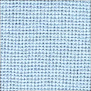 Light Blue | 32 Count Lugana | Fat Quarter | Cross Stitch Fabric