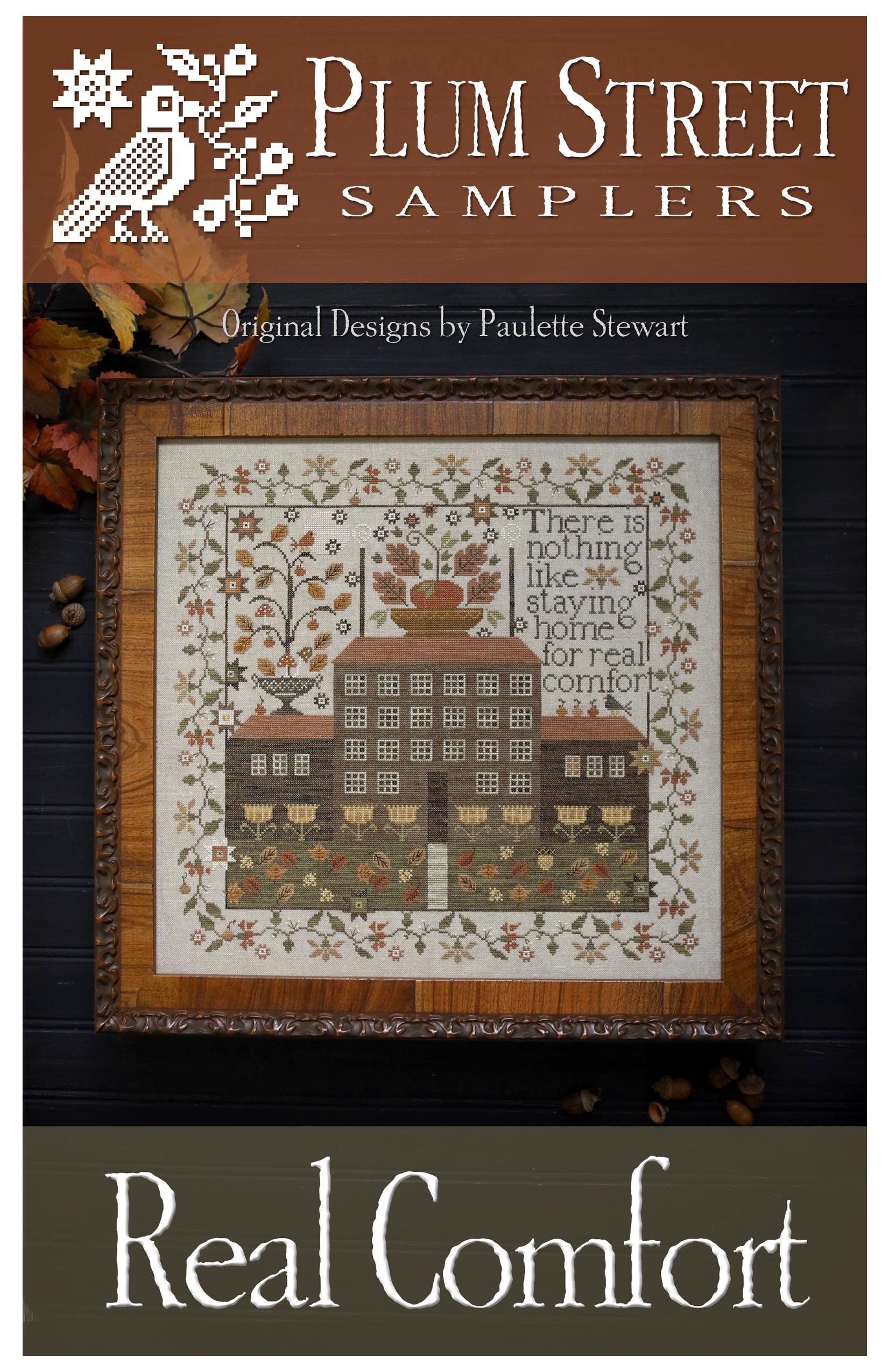 Real Comfort | Plum Street Samplers | Cross Stitch Pattern