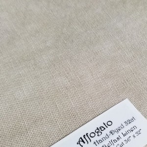 Affogato Lugana | Fiber on a Whim | Fat Quarter | Cross Stitch & Embroidery Fabric