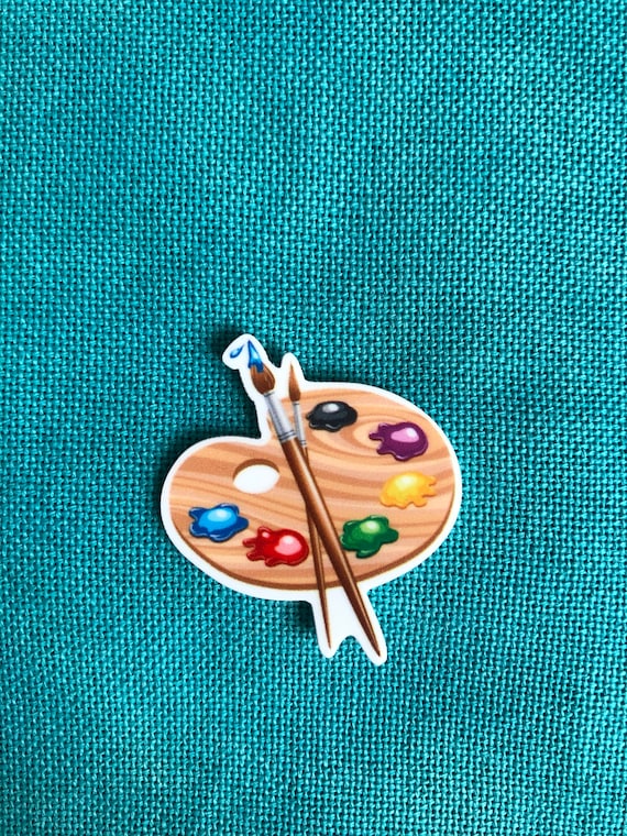 Paint Pallet Needle Minder 