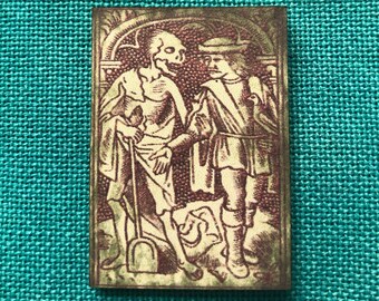 Medieval Death 3 | Wooden Needle Minder | Cover Minder