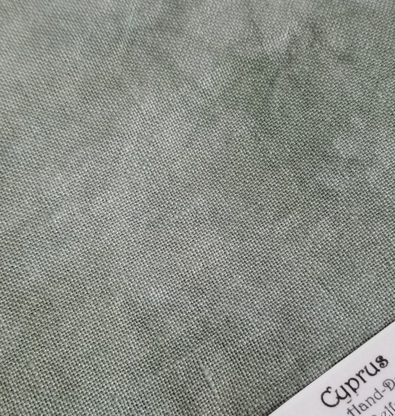 Cyprus Lugana | Fiber on a Whim | Fat Quarter | Cross Stitch Fabric