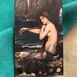 La Sirena - Portahilos / Portahilos de madera