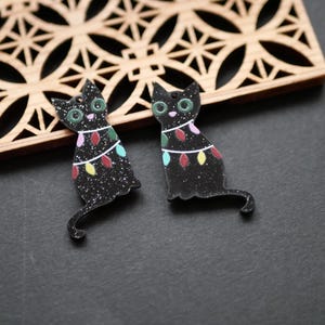 Broche Chat Noir | Maison Des Broches