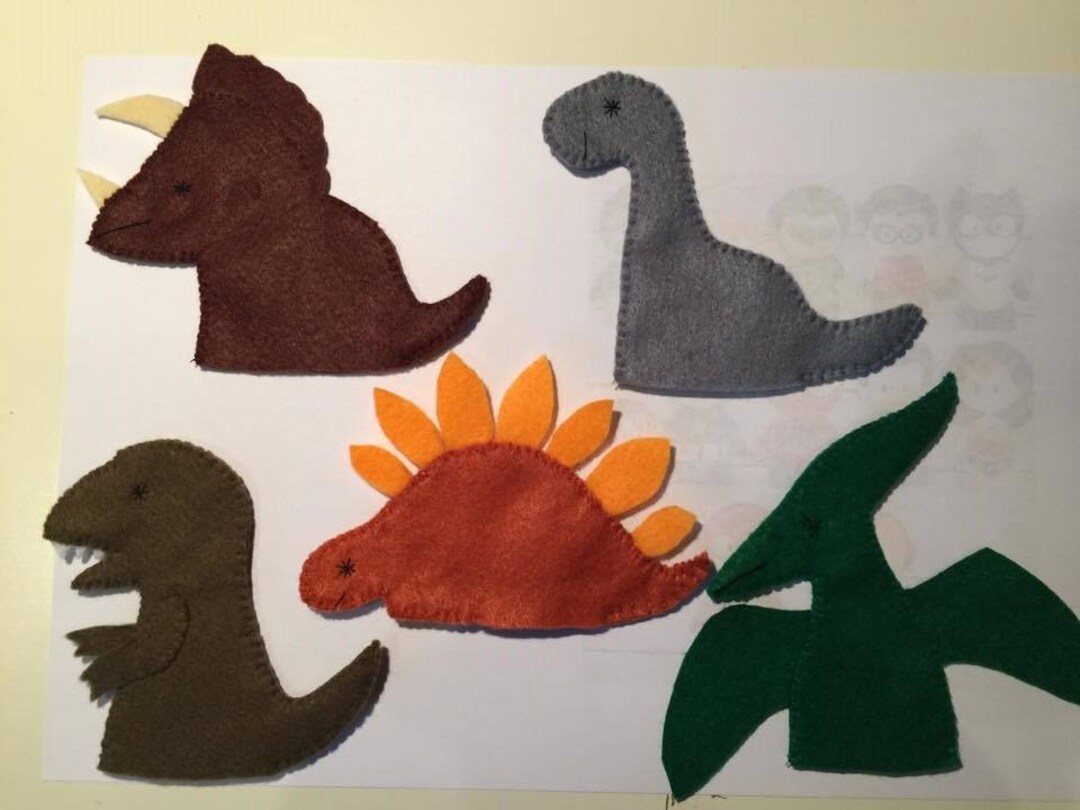 Lot De 10 Marionnettes à Doigts Dinosaures Réalistes – Caoutchouc, Pour Bain, Fêtes, Anniversaire, Dès 3 Ans