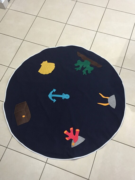 Teppich Geschichte Kleine Weisse Fische Etsy