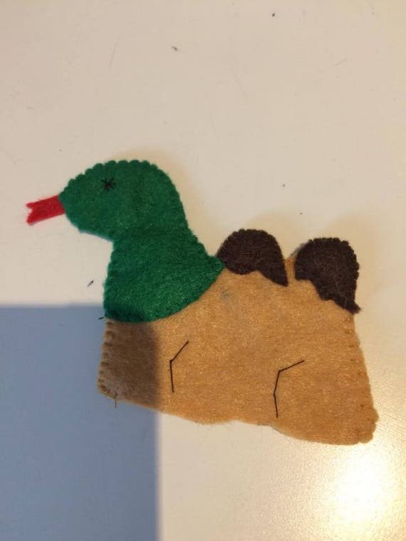 Puppet A Finger In Felt Animals Chimere Camel Snake Etsy