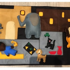 Moussa's Siesta rug characters image 1