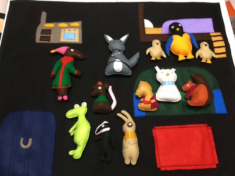 Petite Taupe Ouvre Moi Ta Porte Personnages