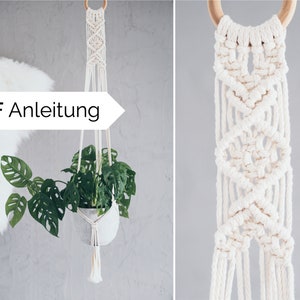 Diy Makramee Anleitung Ring Wandbehang Pdf Anleitung Etsy