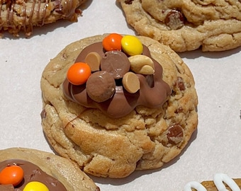 Receta de galletas de mantequilla de maní: Base espesa para postre (patrón PDF)