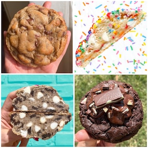 Yummy Crumbs Bestseller-Recipe Bundle cookies and cream/ Birthday Cake Cookie recipe/ Chocolate chip cookie recipe/Andes mint cookie recipe