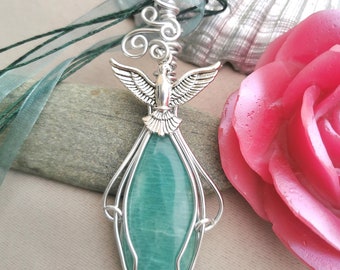 Amazonite dove talisman of Aphrodite