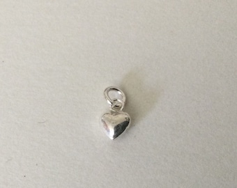 Mini breloque cœur en Argent 925