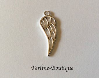 Breloque/Pendentif aile d'ange  29,50MM EN ARGENT 925