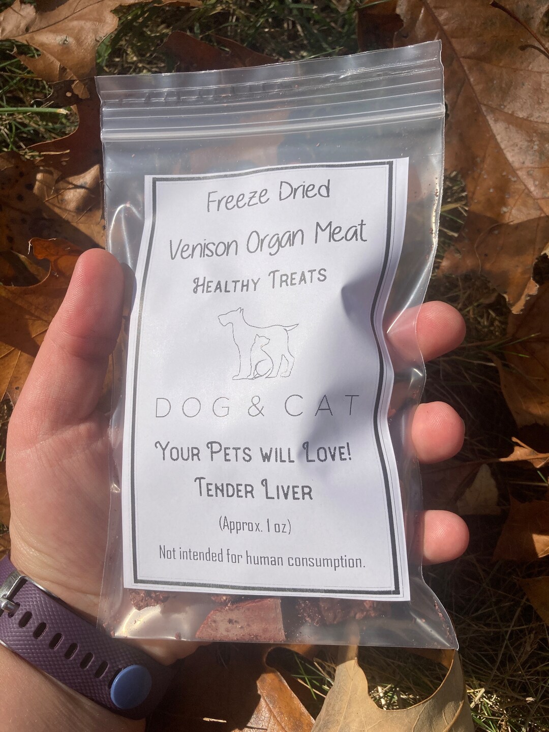 Freeze Dried Venison Dog Pet Treats/ Tender Liver Etsy