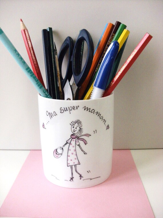 Télécharger gratuitement Images Pencil Holder For Mom Or Grandma In Limoges Porcelain Custom Etsy actualisé par