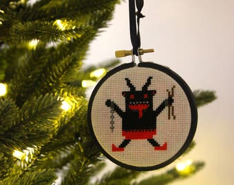 Krampus Christmas ornament
