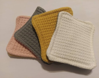 Eponges lavables (lot de 4) - zéro déchet