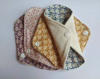 Lot de 6 protèges slips lavables fantaisie petit prix