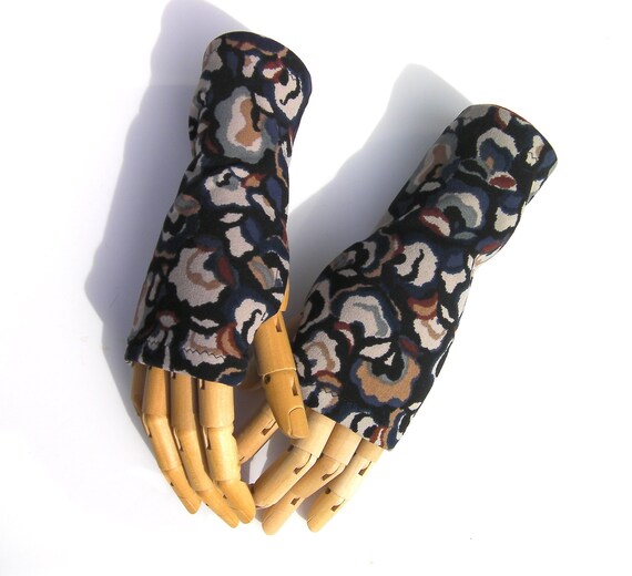 Polyester fingerless gloves outlet