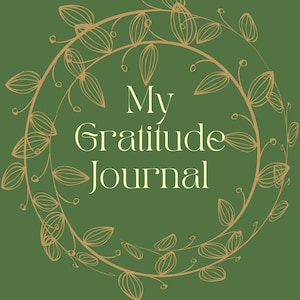Gratitude Journal, Printable, Daily, Download, Gratitude Planner, Grateful Positive Thinking, Wellness