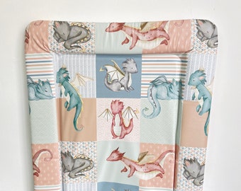 Patchwork Dragon Changing Mat Magic Home Decor Mythical Creatures