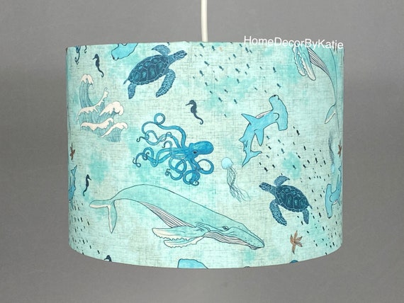 Nautical Lamp Shade Whale Home Decor Ocean Lampshade Table Uk Nautical Lamp Shade Whale Home Decor, Whale Lamp Shade