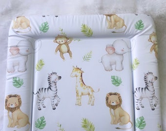 Safari Changing mat elephant giraffe home decor jungle changing pad