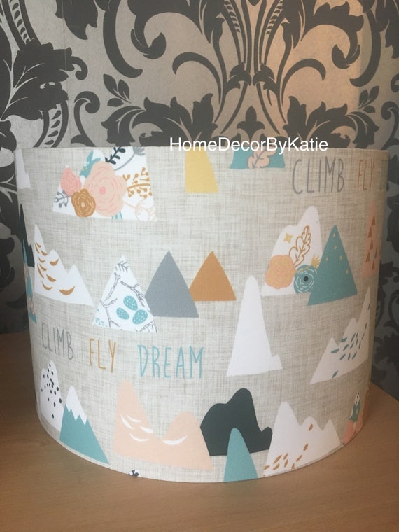 Mountain lamp best sale nursery
