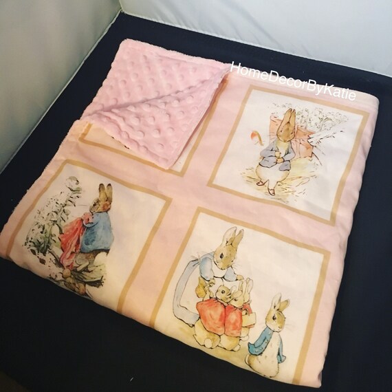 peter rabbit baby comforter