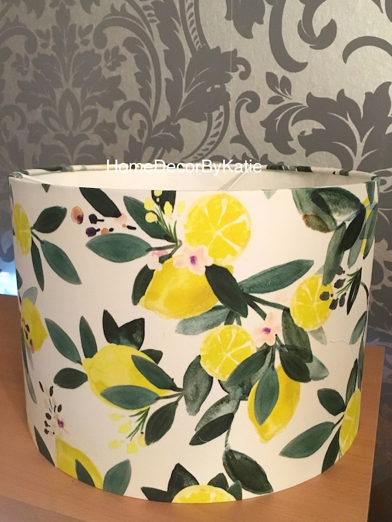 Lemon Lamp Kitchen Lamp Fruit Decor Lampshade Table Lamp Baby Lamp