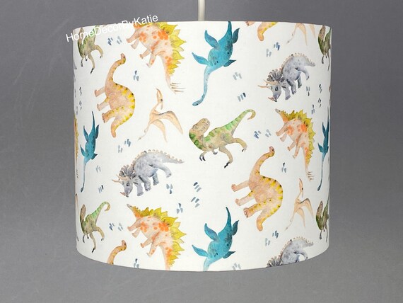 Dinosaur lamp children s lamp nursery decor lampshade table lamp
