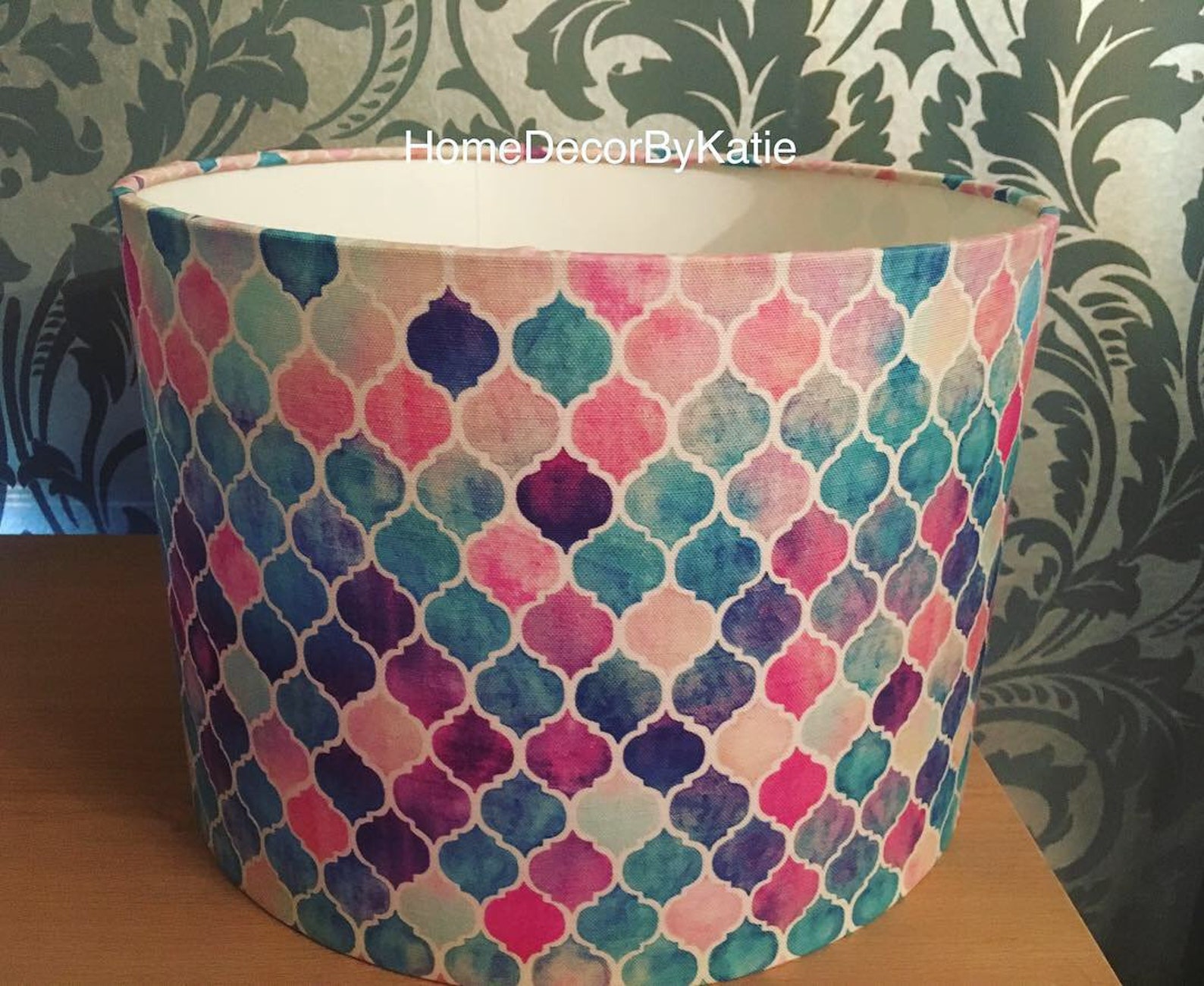 Mermaid Nursery Lamp Shade Girls Lamp Home Decor Stars Etsy UK