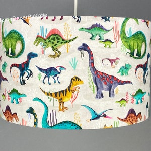 Dinosaur lamp children&#39;s lamp nursery decor lampshade table lamp