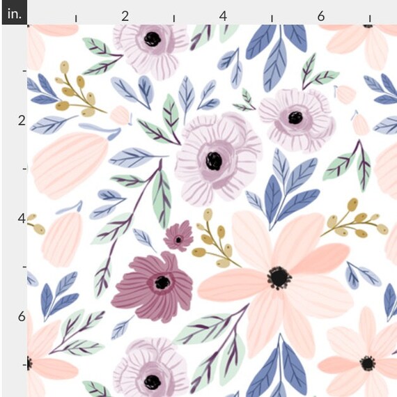 floral cot sheets