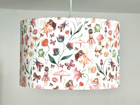 Forest Fairy Lamp Children's Lamp Woodland Nursery Decor Lampshade