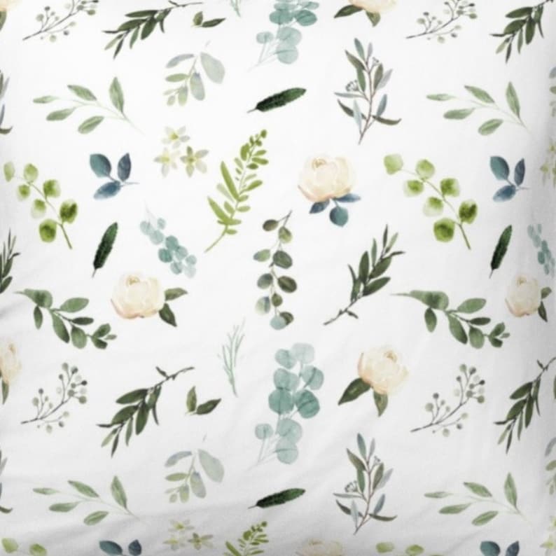 Neutral Curtains drapes trees curtains nursery curtains baby gift new born Bedding