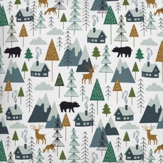 Woodland lampshade nursery deals