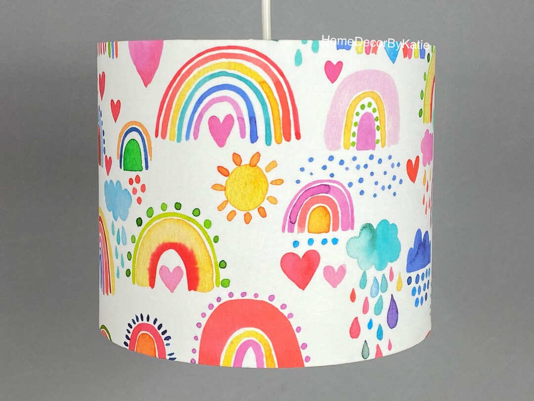 Rainbow ceiling cheap light shade