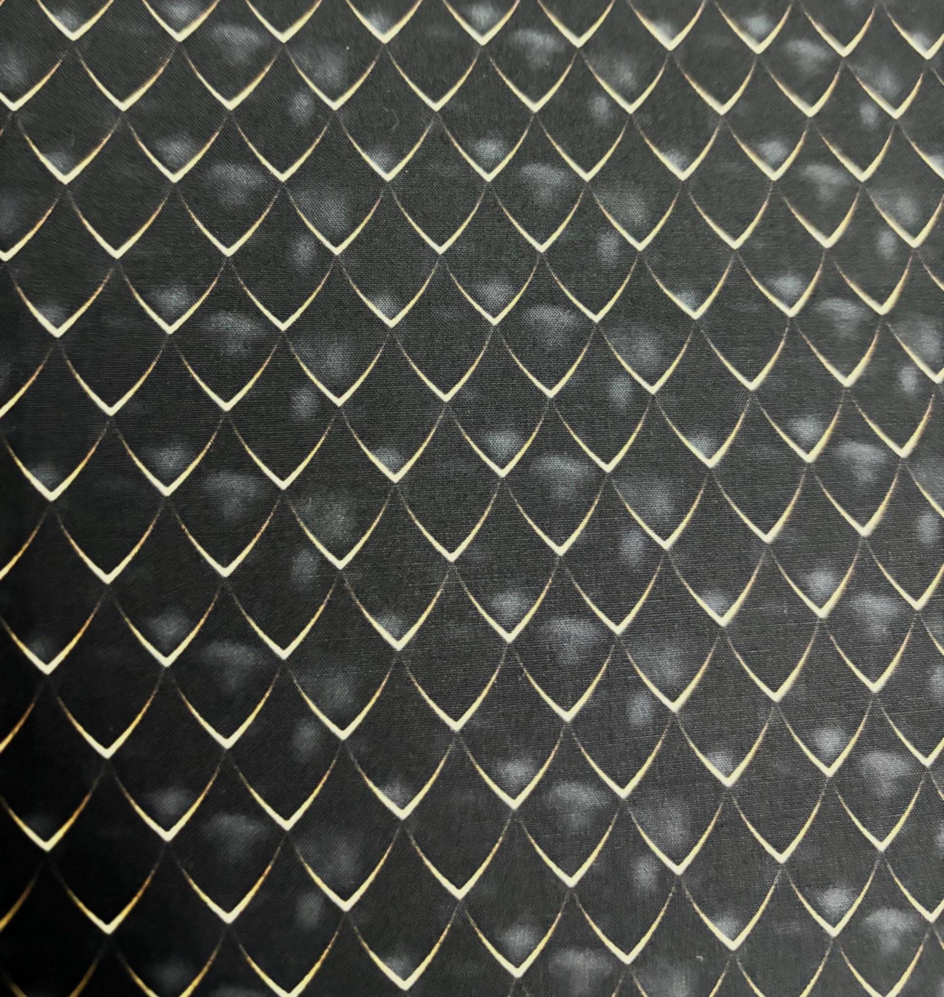 Dragon fabric dragon scales fabric gothic fabric Magical fabric Mythological fabric fantasy Fabric dragon Theme fire fabric