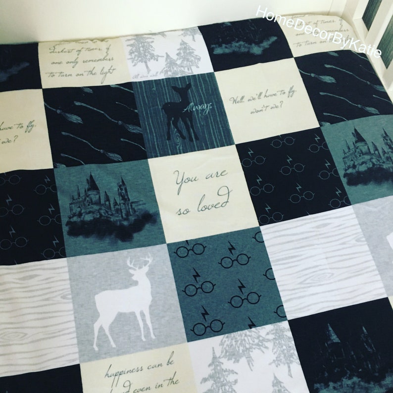 harry potter fitted crib sheet