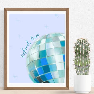 Miami University Trendy Dorm Wall Decor Digital Print