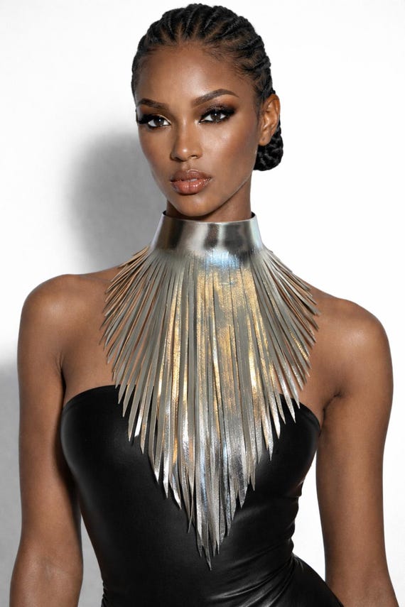 knee length dresses for ladies Crystals Choker Necklace main image 1