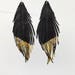 see more listings in the Leather feather earrings section