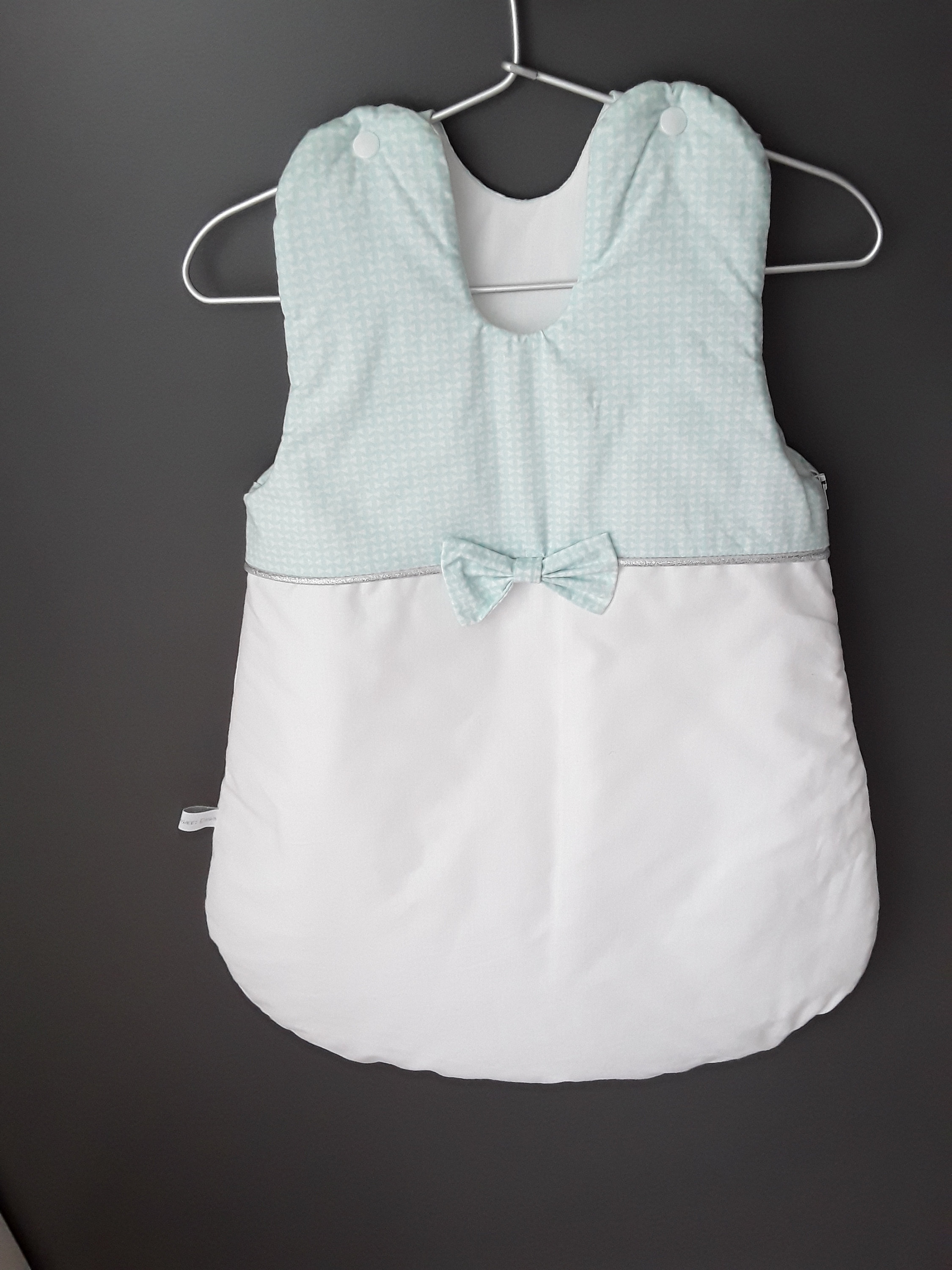 Gigoteuse Baby Boy Pastel Green Blue Etsy Gigoteuse Baby Boy Pastel Green Blue Etsy