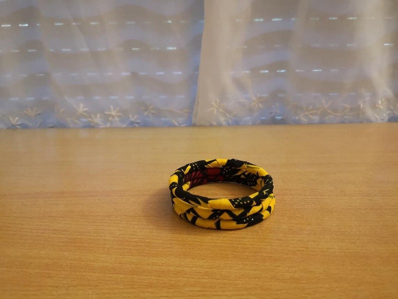 ethnic jewel Wax bangle woman gift african print handmade african jewel african bangle african loincloth woman bangle